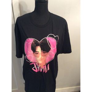 New NWT Jinu Demon Hunters Size XL Black Heart KPOP